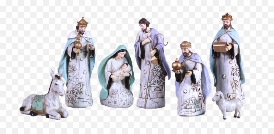 Bethlehem Pastel Scene Nativity - Japanese Dolls Png,Nativity Png