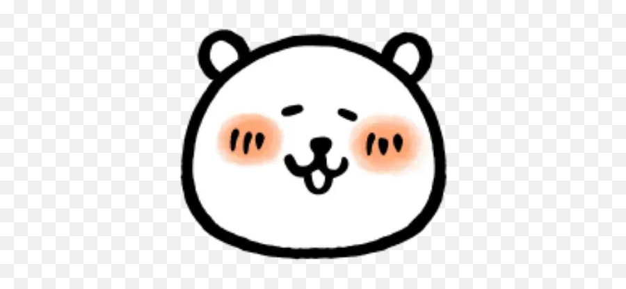 W Bear Emoji Whatsapp Stickers - Stickers Cloud Teddy Fresh Logo Black And White Png,Peach Emoji Transparent