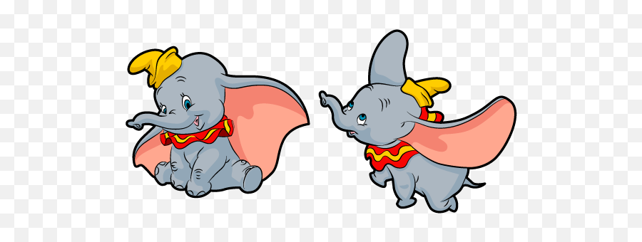 Dumbo Cursor U2013 Custom Browser Extension - Cartoon Png,Dumbo Png