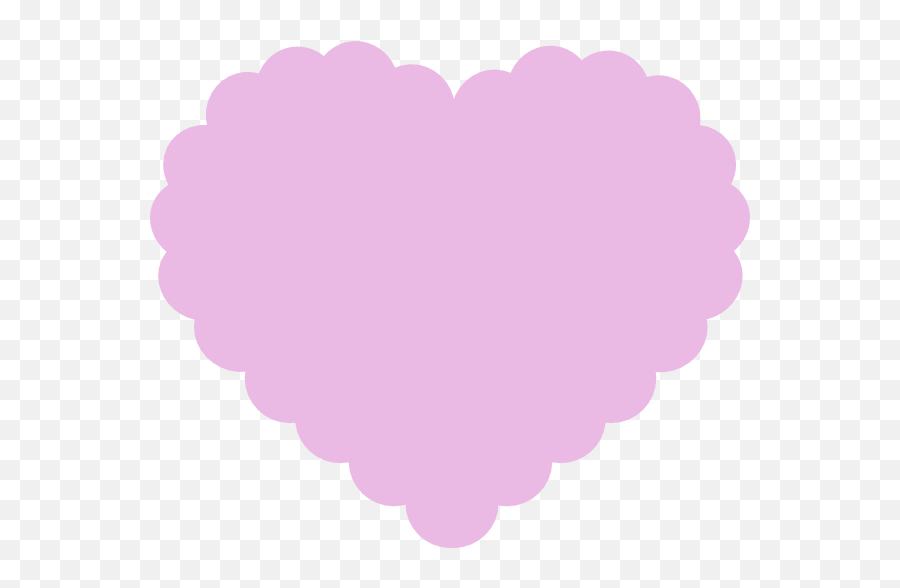 Light Purple Heart Clip Art - Heart Light Purple Png,Light Pink Heart Png