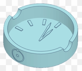 Doomsday Clock Ashtray - Measuring Instrument Png,Ashtray Png