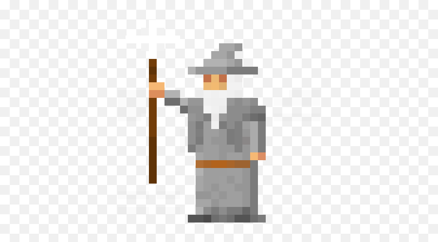 Decided To Use Gandalf As The Human Icon Instead Of Thw - Niña En Pixeles Png,Gandalf Png