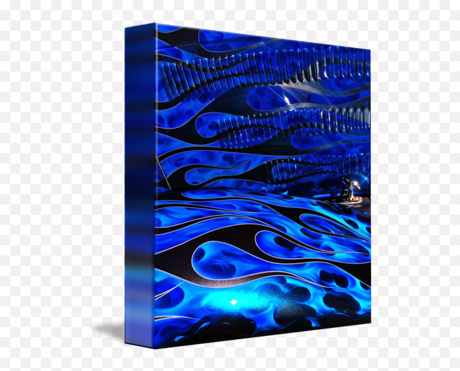 Blue Flames By Shawn Sullivan - Vertical Png,Blue Flames Png