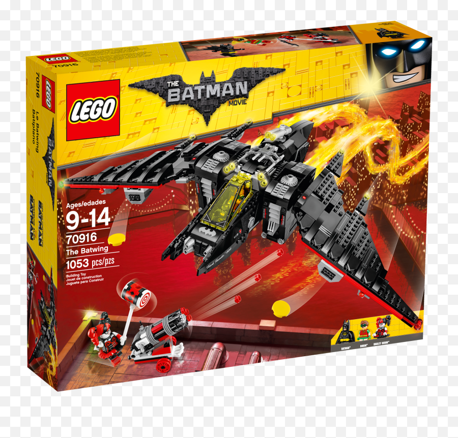 Batman Movie - Lego Batman Movie The Batwing 70916 Png,Lego Batman Png