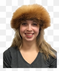 Brown Fox Headband W Velcro Closure Trapper Gord - Animal Product Png,Fox Head Png