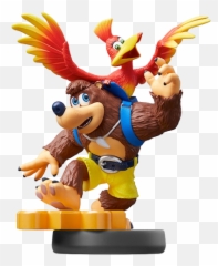 Banjo U0026 Kazooie Super Smash Bros Amiibo Figure - Amiibo png