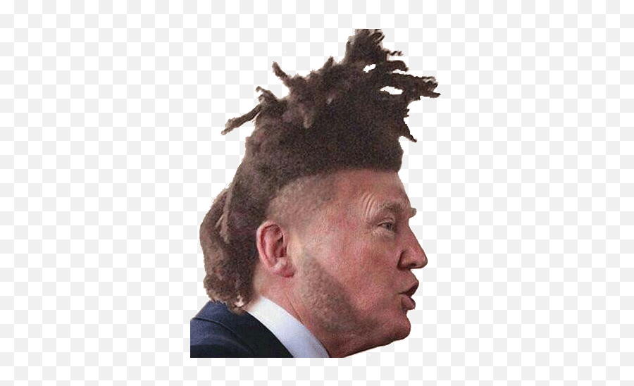 Donald Trump With A Fade Png The Weeknd