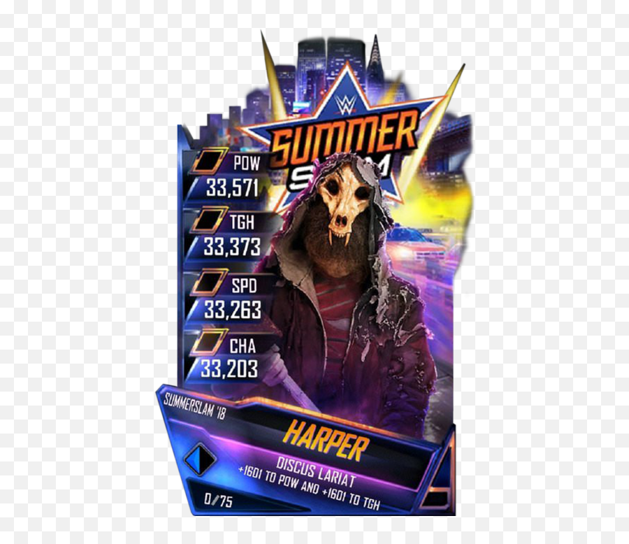 Luke Harper - Wwe Supercard Alexa Bliss Png,Luke Harper Png