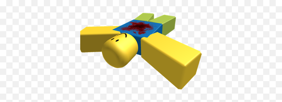 Roblox Dead Noob - Dead Roblox Noob Png,Roblox Noob Transparent