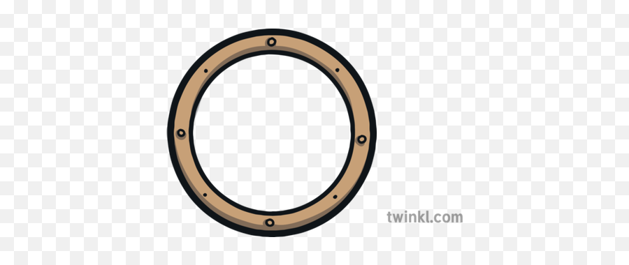 Porthole Ship Window Boat Nautical Eyfs Illustration - Twinkl Solid Png,Porthole Png