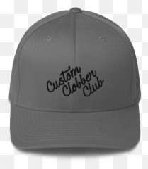 Classic Structured Twill Cap From Custom Clobber Club Blk - For Baseball Png,Hypebeast Logo