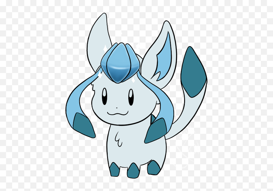 Glaceon Use Sparkle By Alexa0026 - Fur Affinity Dot Net Fictional Character Png,Glaceon Transparent