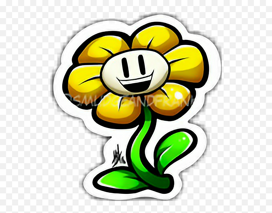 Flowey Undertale - Sticker By Toaster U Ni Flowey Undertale Png,Flowey Png