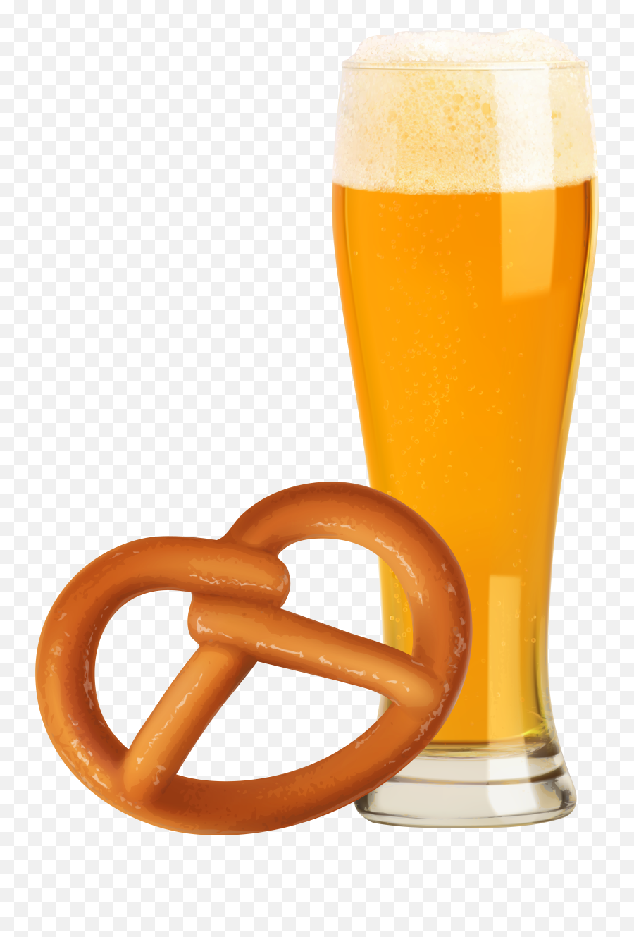 Beer Clip Transparent Png Clipart - Beer And Pretzel Clipart,Beer Clipart Transparent Background