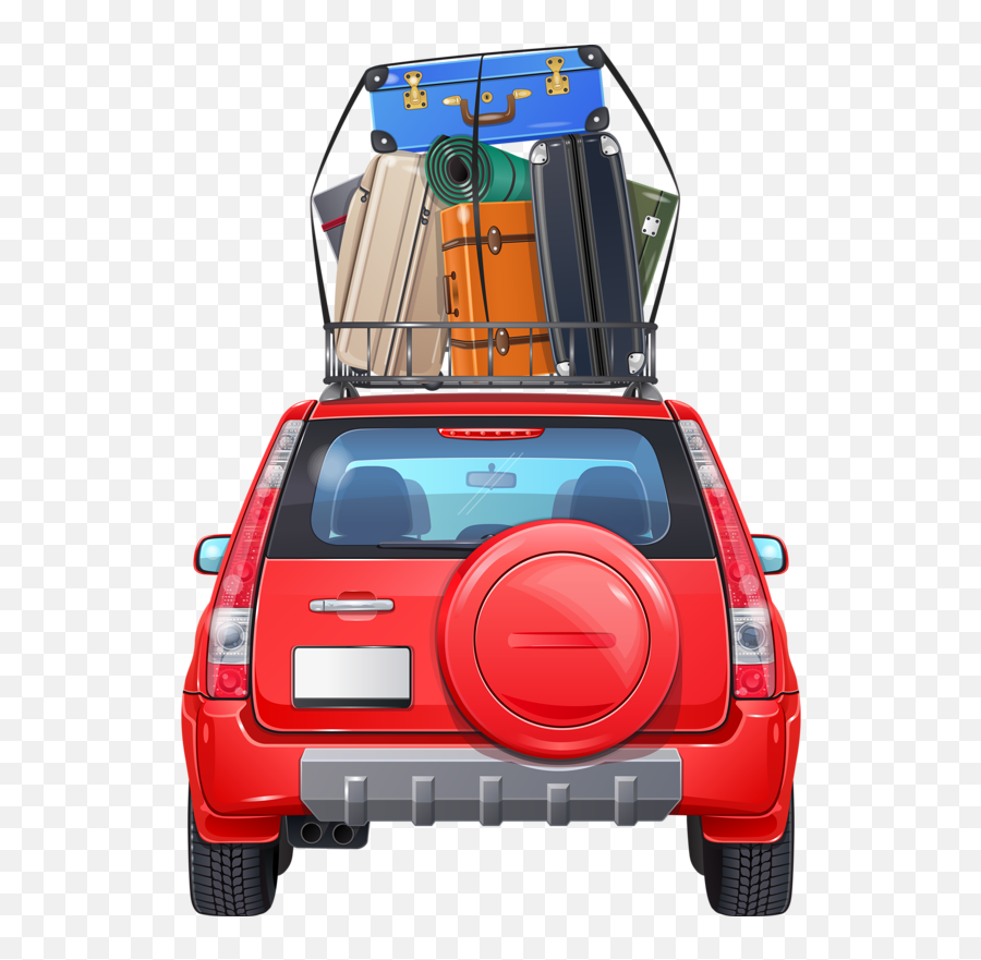 Library Of Car Road Banner Freeuse Download Png Files - Road Trip Car Png,Back Of Car Png