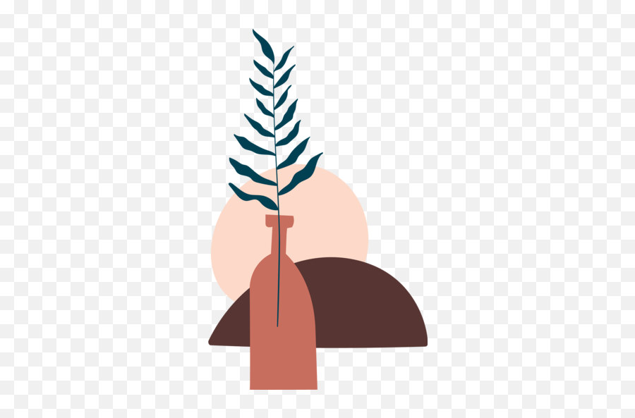 Vase Plant Flower Pot Abstract Free Icon Of - Illustration Png,Vase Icon