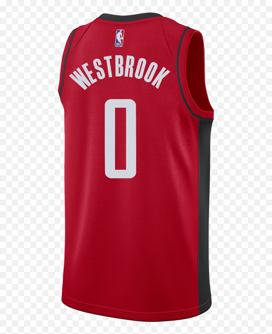 Youth Houston Rockets Nike Russell Westbrook Icon Edition Swingman Jersey - Eric Gordon Houston Rockets Red Jersey Png,Icon Vest Size Chart