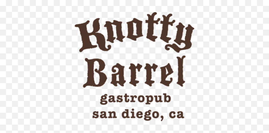 Knotty Barrel East Village - San Diego Language Png,Barrell Icon