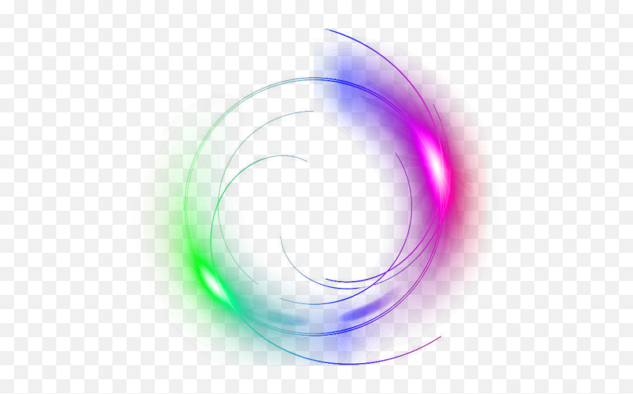 Glowing Circle Design - Png Circle Light Effect,Glow Transparent