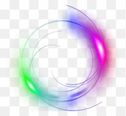 Glowing Circle Design - Png Light Effect