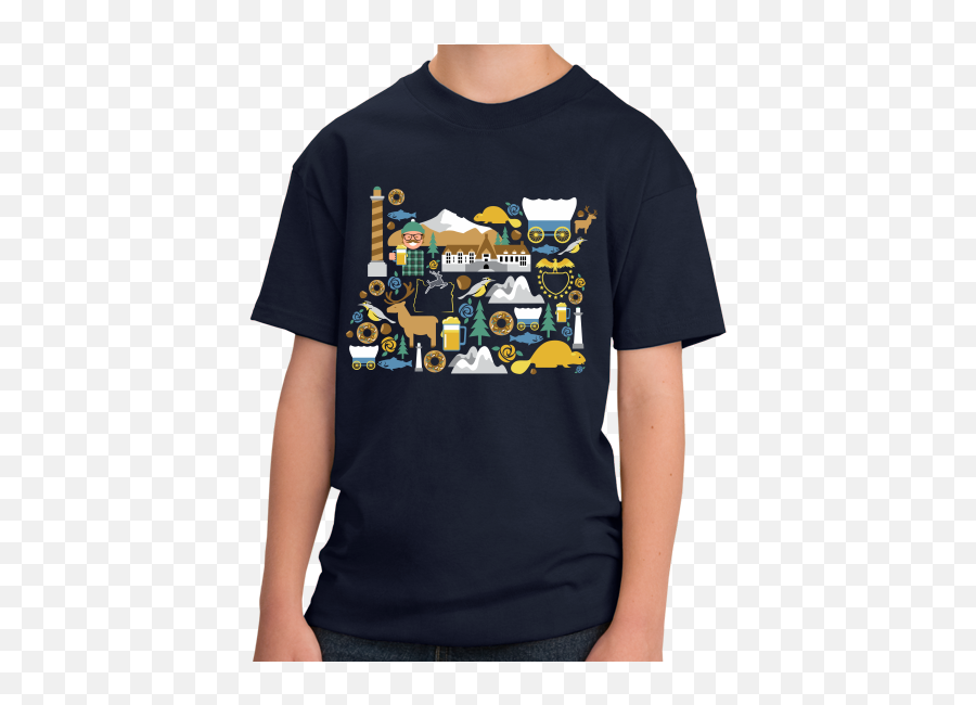 Oregon Icon Map - Oregon History Pride Portland Pioneer Love Tshirt Itachi T Shirt Naruto Png,Ore Icon