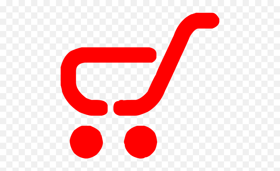 Red Shopping Cart 2 Icon - Free Red Cart Icons Shopping Cart Icon Icon Orange Png,Shop Cart Icon