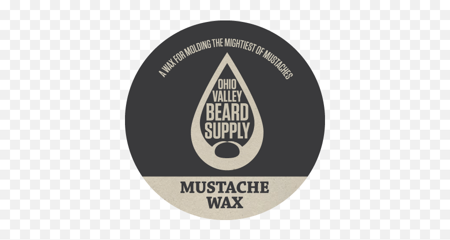 Mustache Wax U2014 Ohio Valley Beard Supply Company - Label Png,Mustaches Logo