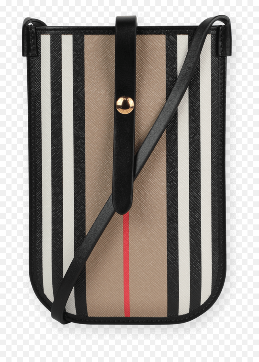 Icon Stripe E - Canvas Iphone Case With Strap In Beige Factory 54 Burberry Icon Stripe Png,Burberry Icon