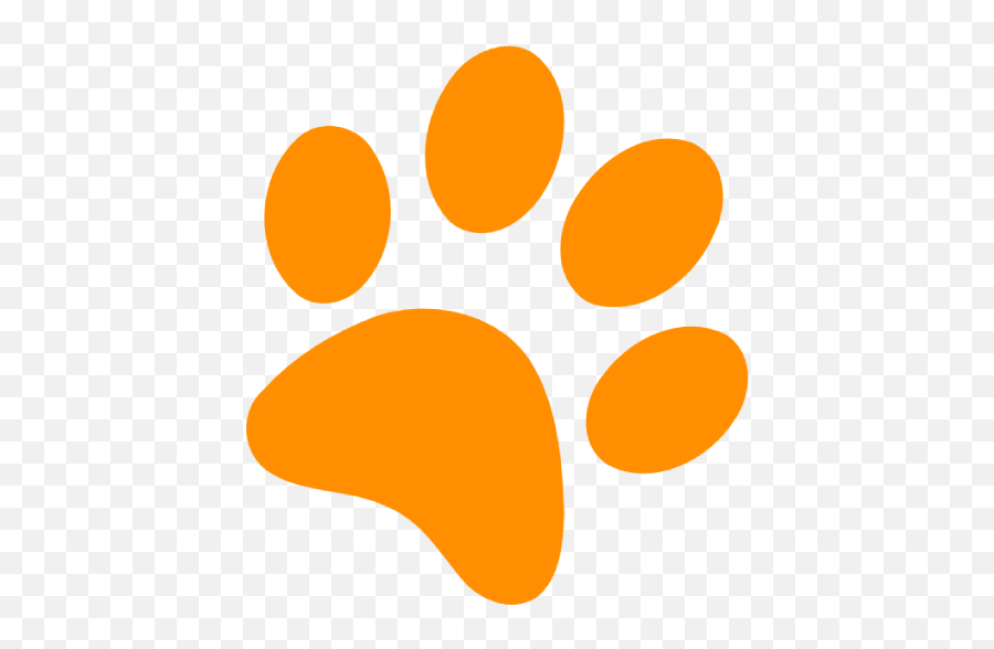 Cropped - Faviconorangepng Big Canoe Animal Rescue Blue Paw Print Png,Fav Icon Size