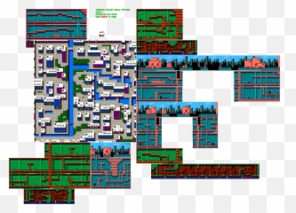 Nes - Teenage Mutant Ninja Turtles Area 3 The Spriters Nes png