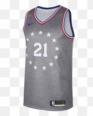 Nike Nba Philadelphia 76ers Joel Embiid - Philadelphia 76ers Png,Joel Embiid Png