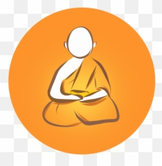 Monkas Buddhist Monk Transparent Png - Buddhist Monk Clear Background,Monk Png