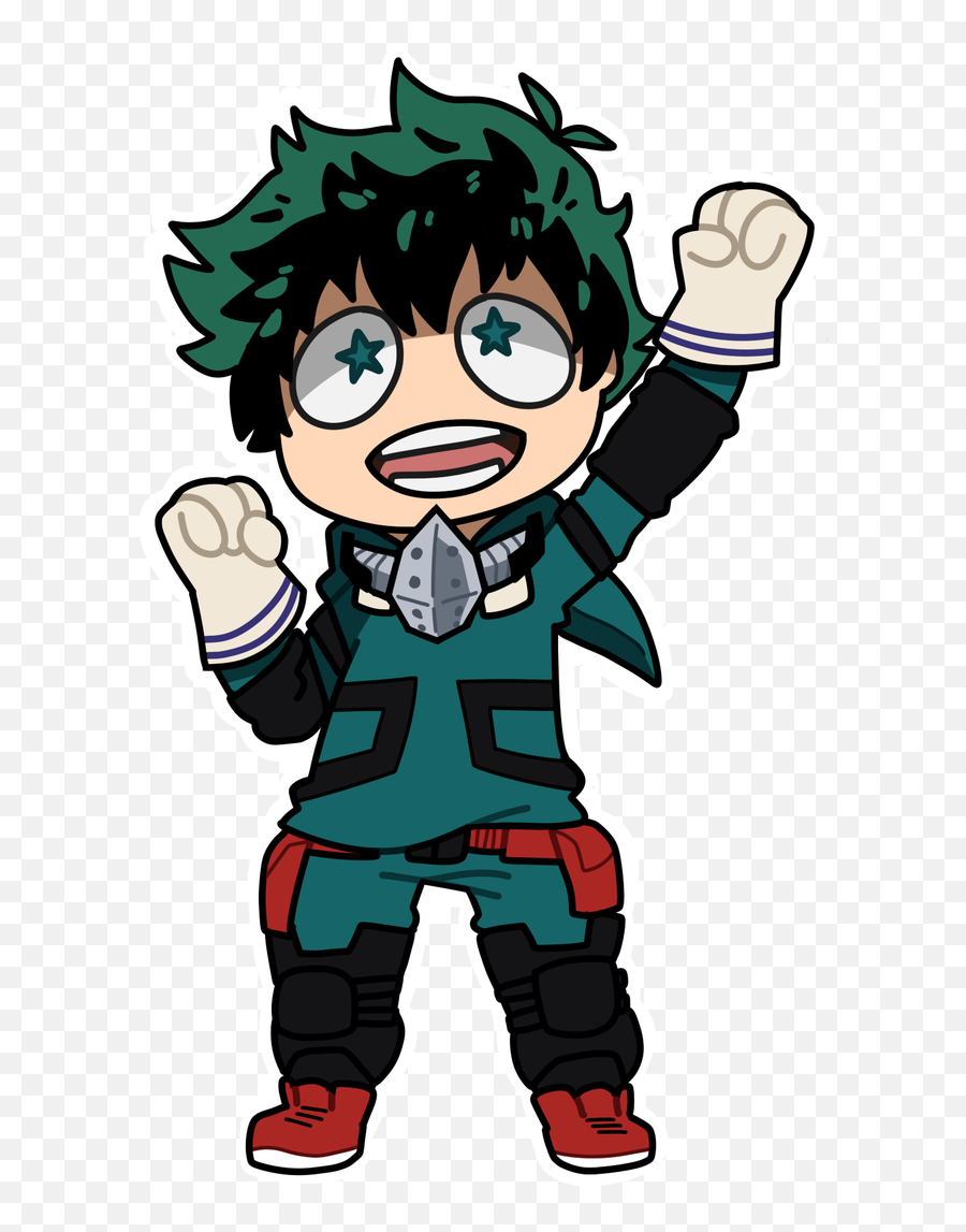 Mugletartu0027s Tweet - Another One This Is The 2nd To Last Izuku Midoriya Chibi Png,Anime Chibi Png