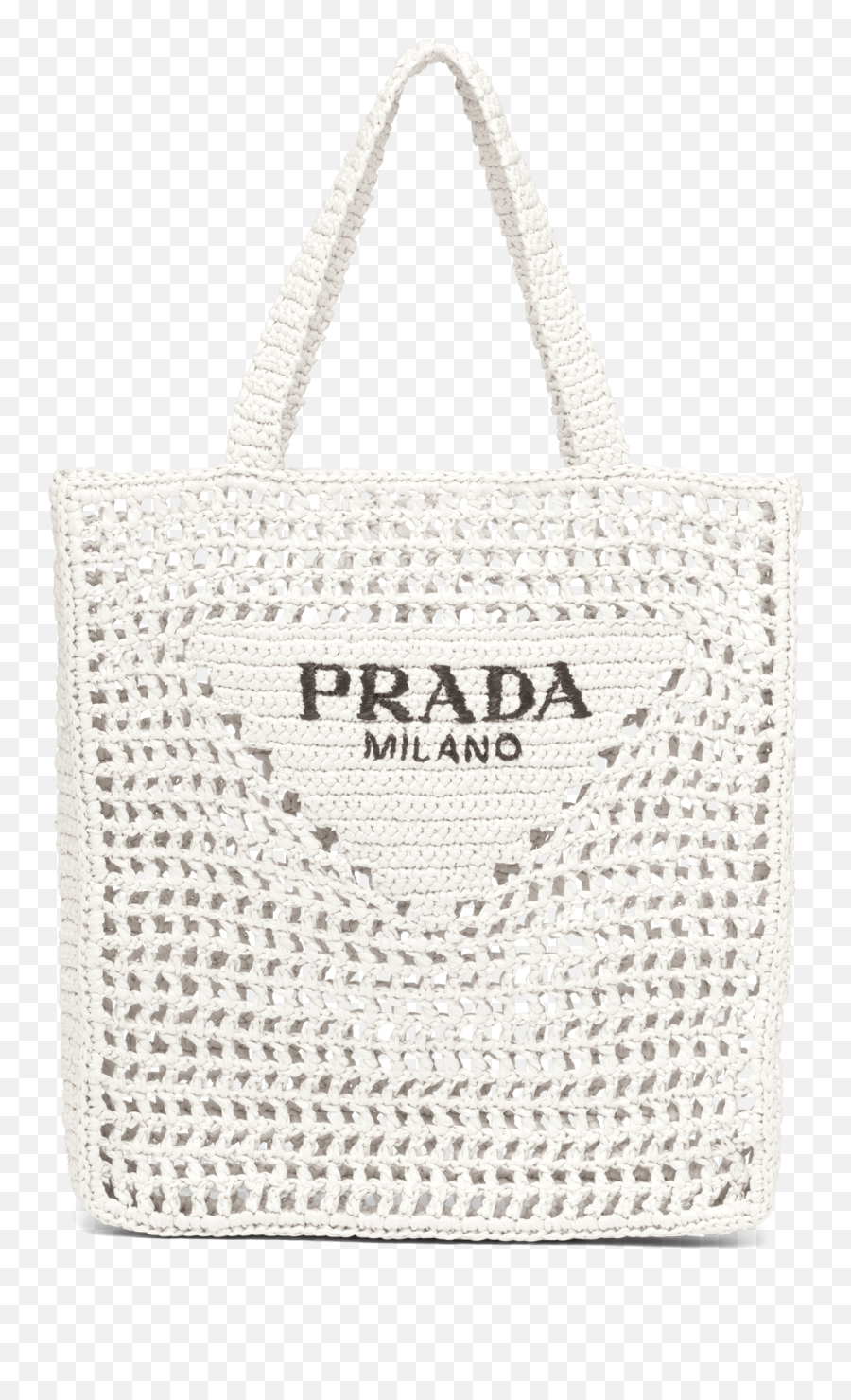 White Raffia Tote Bag Prada Png Dsw Icon