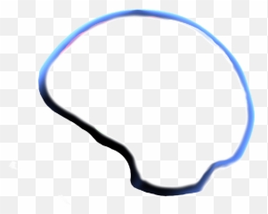 Brain Clipart - Art Outline 1024x1024 Png