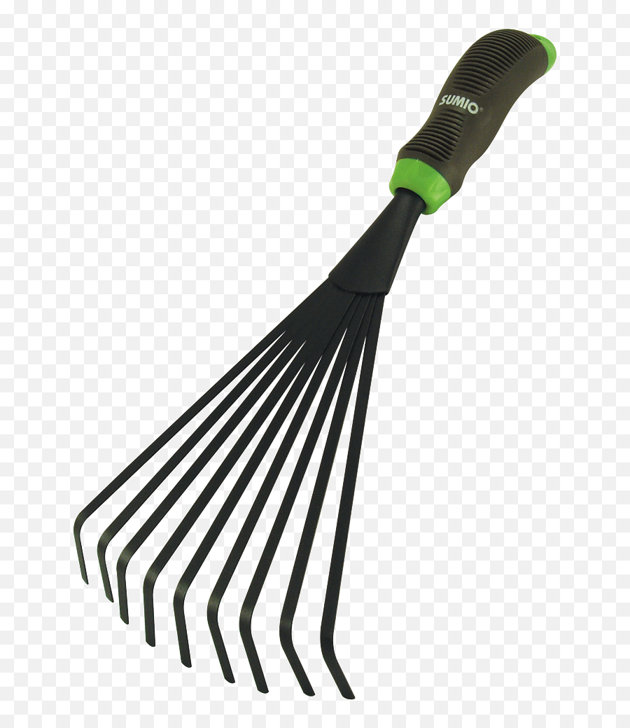 9 - Teeth Fan Rake W2tone Ergo Handle Geon Hung Enterprise Paddle Png,Rake Png