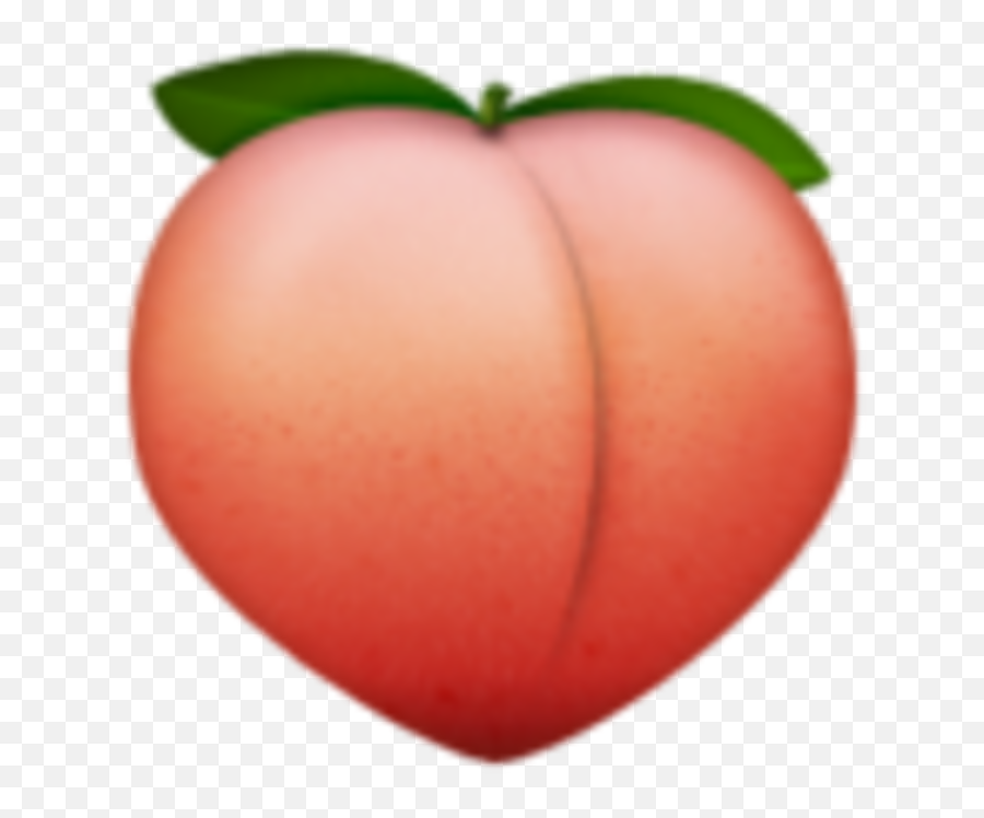 Peach Ios Emoji Png Image - Sexy Peach Emoji Transparent,Ios Emoji Png
