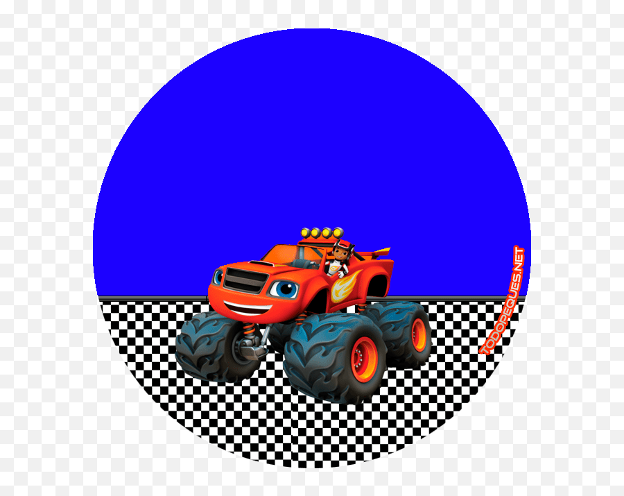 Kit Imprimible De Blaze U0026 Monsters Machines Para Descargar - Png Image Blaze And The Monster Machines Png,Blaze And The Monster Machines Png