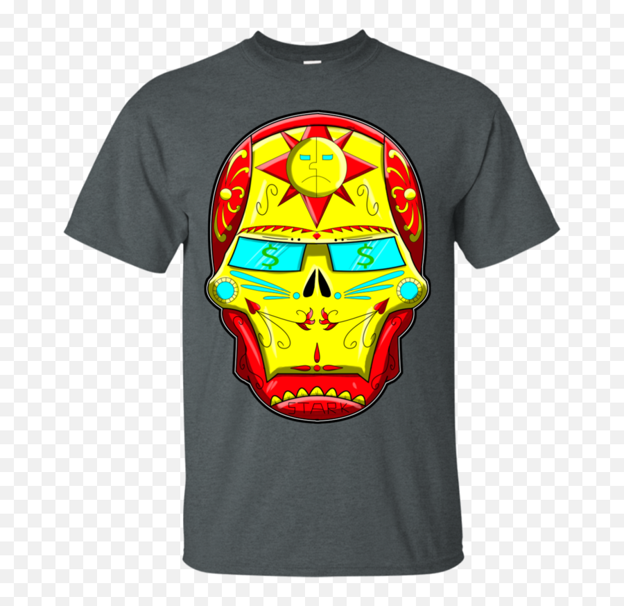 Download Ironman Sugar Skull Marvel Comics T Shirt U0026 Hoodie - T Shirt Moschino Under Bear Png,Iron Man Comic Png