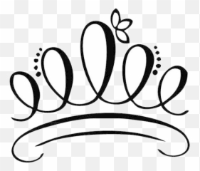 Crown Clipart Png Black And White - Princess Tattoo