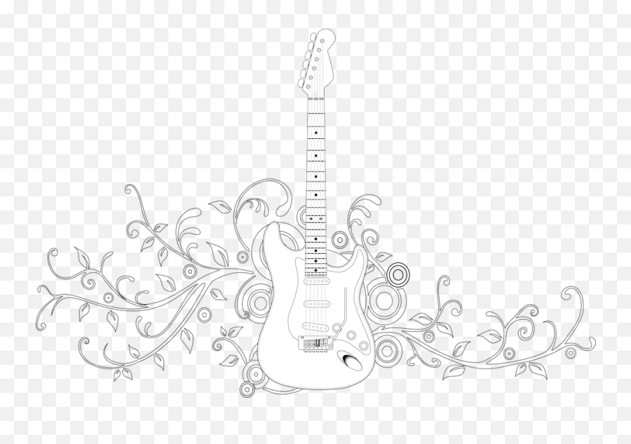 Music Guitar Fender - Guitar Png,Fender Logo Png
