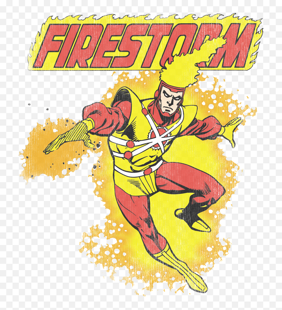 Dc Comics Firestorm Juniors Tank - Firestorm Dc Comics Online Png,Firestorm Png