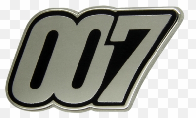 007 Pin Silver - Sign png