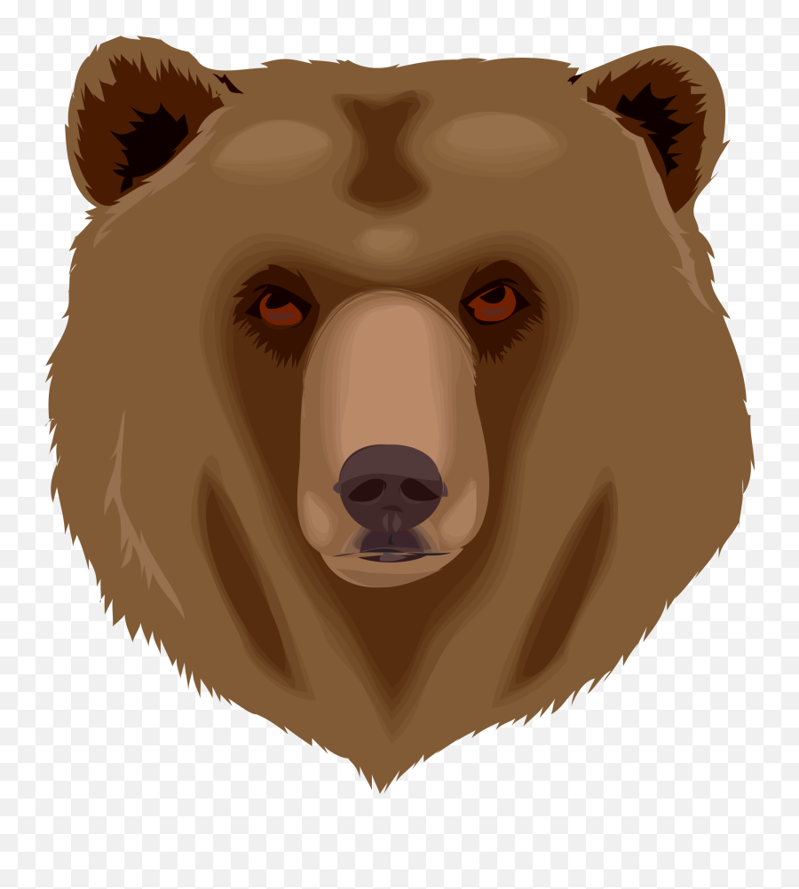 Bears Transparent Of - Grizzly Bear Head Clip Art Png,Grizzly Bear Png