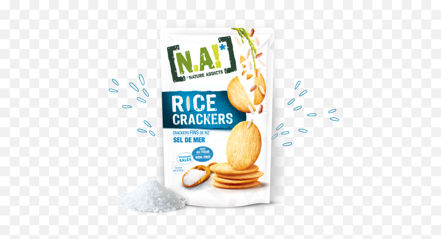 Sea Salt - Nature Addicts Rice Crackers Png,Salt Transparent