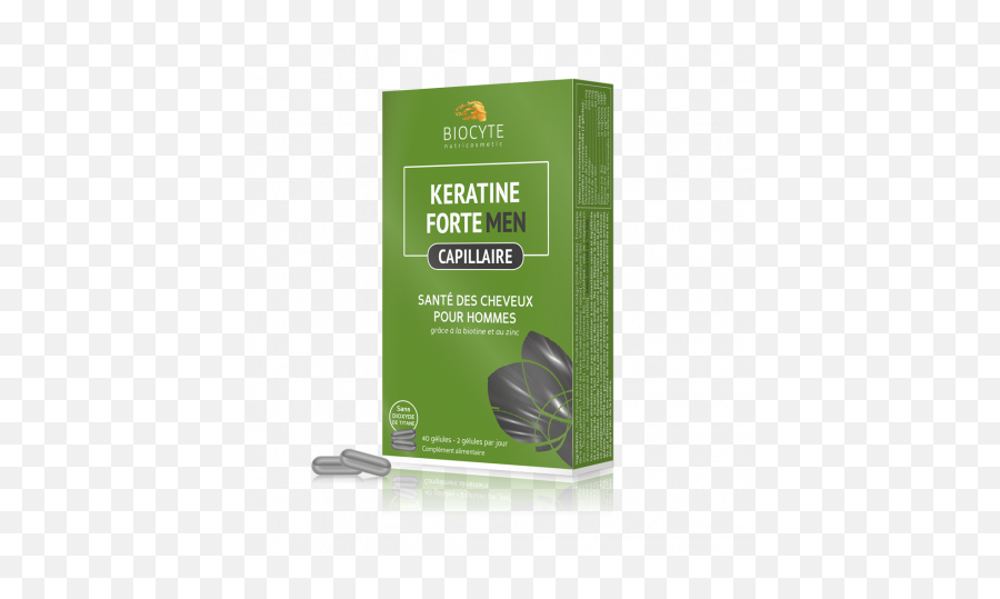 Keratine Forte Men - Capsules Biocyte Kitchen Utensil Png,Mens Hair Png