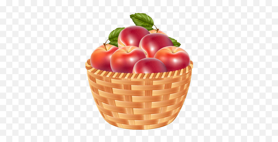 Basket Of Apples Png Free Download - Basket Png,Apples Png