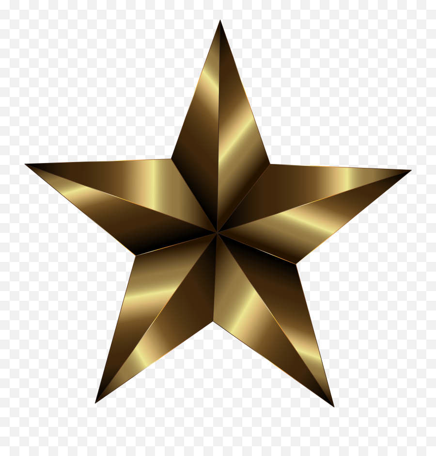 Prismatic Star 20 By Gdj - Clip Art Png,Gold Star Transparent