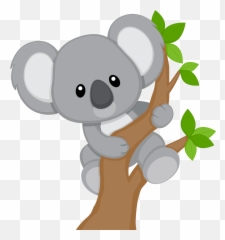 Transparent Clipart Koala - Koala Bear Clip Art Png,Koala Transparent