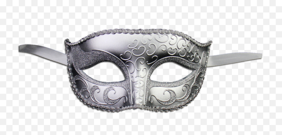 Unisex Sparkle Venetian Masquerade Mask - White Masquerade Mask Png,Masquerade Mask Png